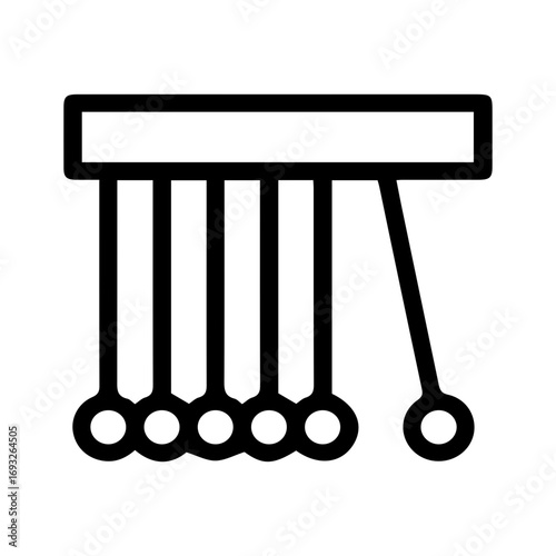 Newton's Cradle Illustration