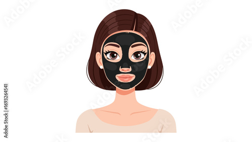 Young female makeup artist with professional tools and rolling case preparing for a beauty session or photoshoot with a palette and brush