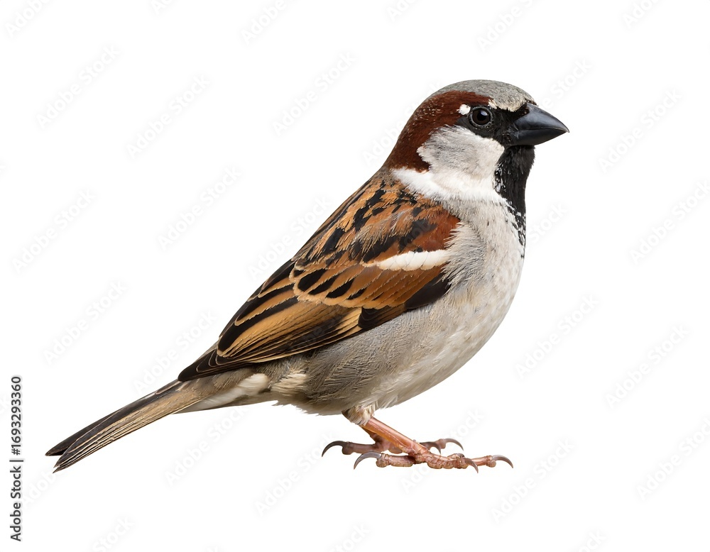 Fototapeta premium Sparrow profile