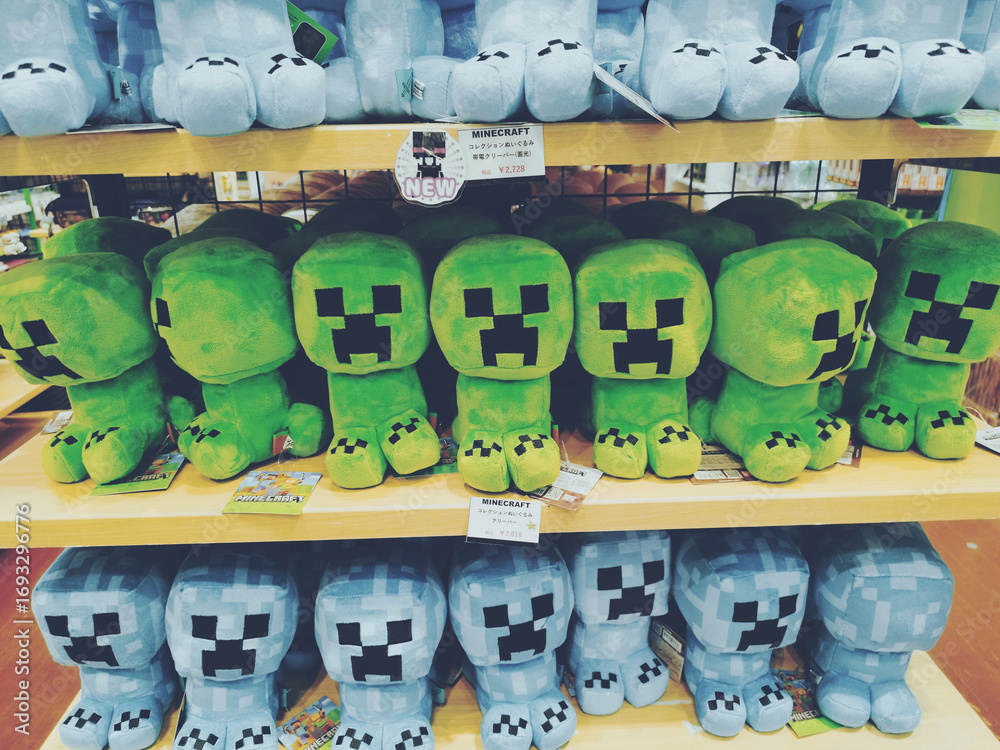 Fototapeta premium MINECRAFT キャラクター製品