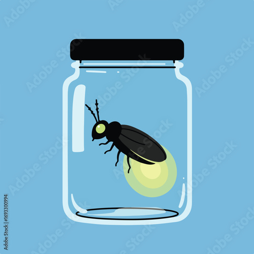 Light-up Firefly trapped