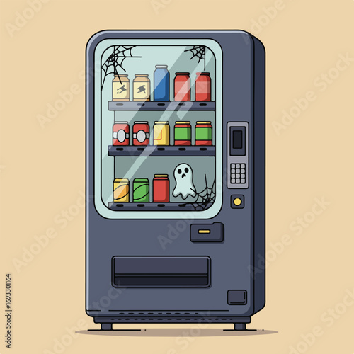 Spooky vending machine