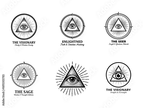 All Seeing Eye Logo Designs