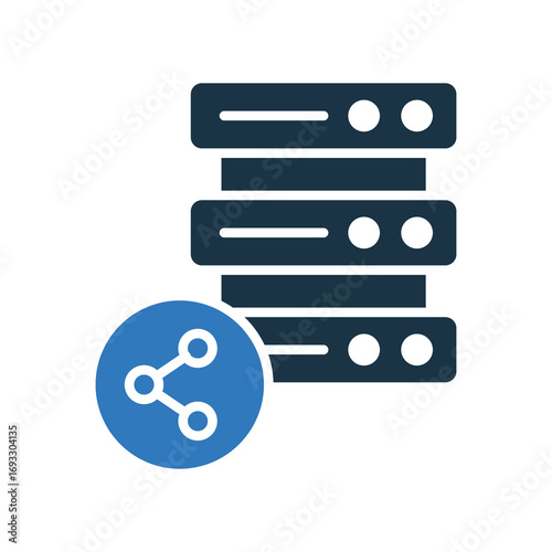 Shared mixed color icon