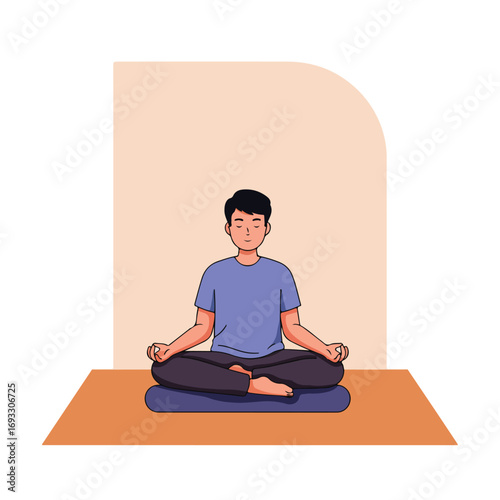 Person Meditating