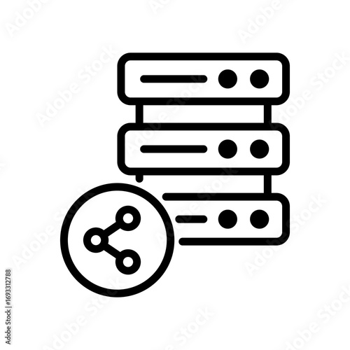Shared line icon