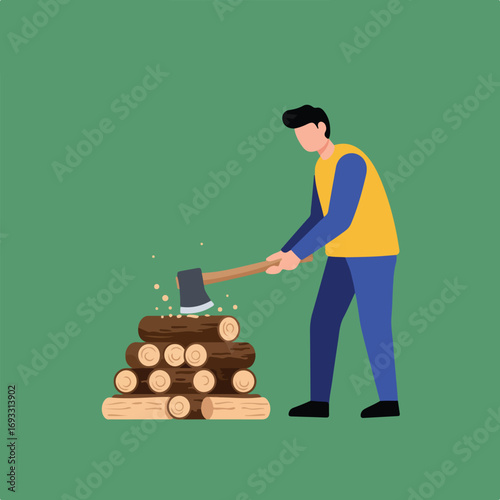 Wood Chopping