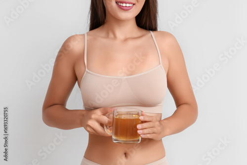 Beautiful young happy Asian...