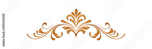 Ornate gold design decor