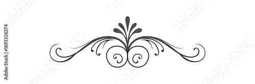 Ornate decorative design for backgrounds