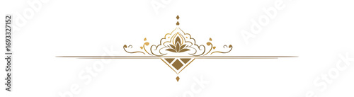 Ornate gold decorative design