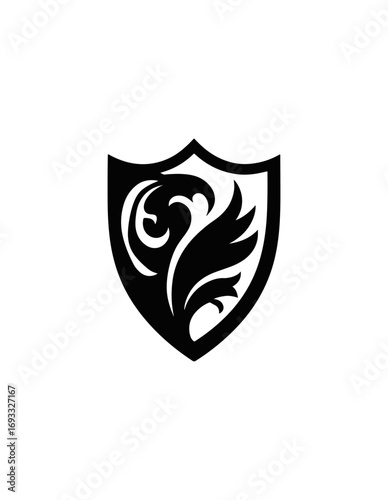 Ornate shield design