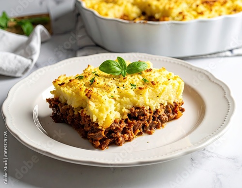Delicious Shepherd's Pie with Creamy Mashed Potato Topping