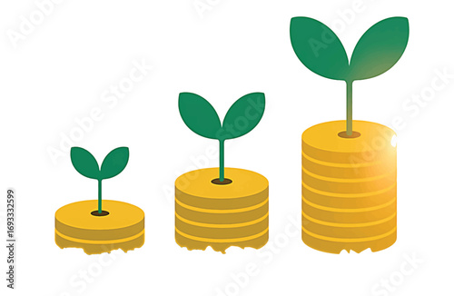 Growing Investments Watch Your Money Blossom