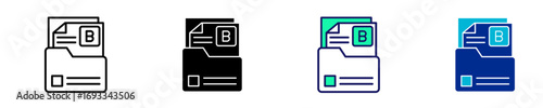 Folder  Icon Set Multiple Style Collection