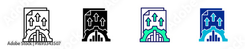 Development  Icon Set Multiple Style Collection