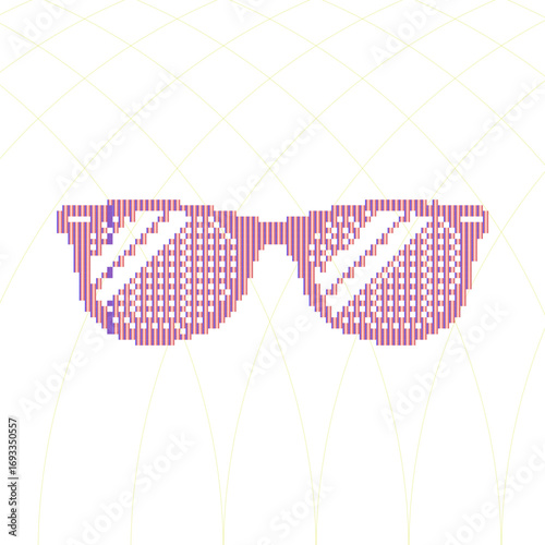 Retro pixel art, glitch dither pattern, 8 bit background. Leisure or arcade games duotone border frame.
Dither design. Diseño en pixeles con colores llamativos retro