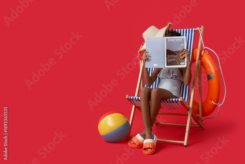 Cute little African-America...