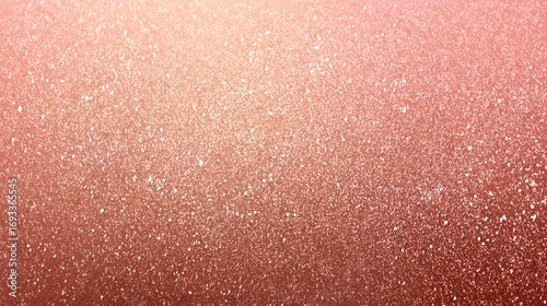 A captivating gradient of rose gold glitter, showcasing a soft ombre effect from light to dark pink tones.