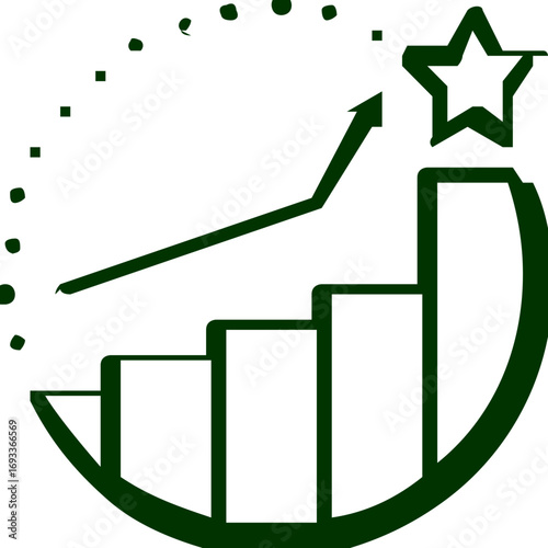 business graph icon