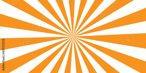 Dynamic orange and white radial burst background with vivid lines, perfect for abstract designs, energetic graphics, and modern creative projects.