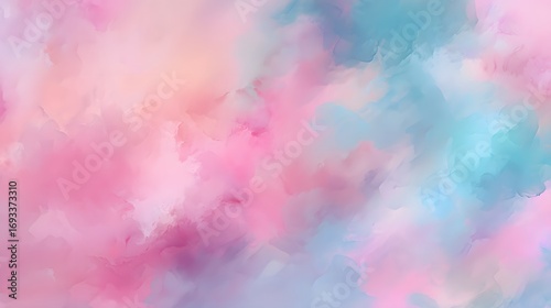A soft, dreamy backdrop featuring a blend of pastel hues, creating a gentle and ethereal visual effect.
