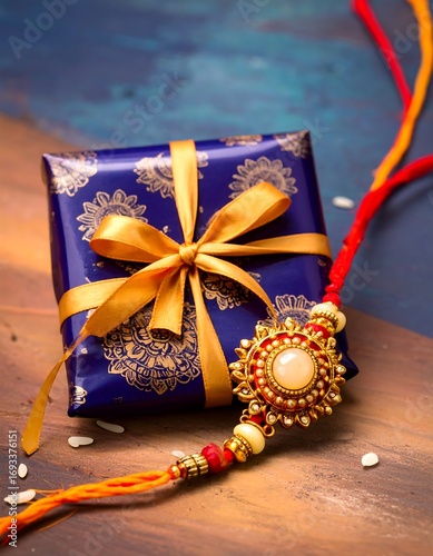 Festive gift and rakhi