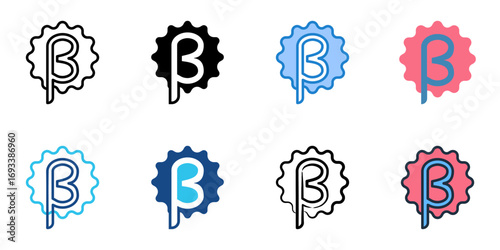 Beta icon set multiple style collection 

