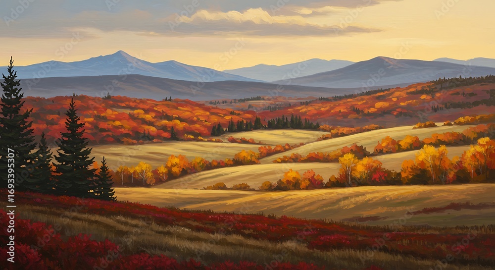 Fototapeta premium Autumn View