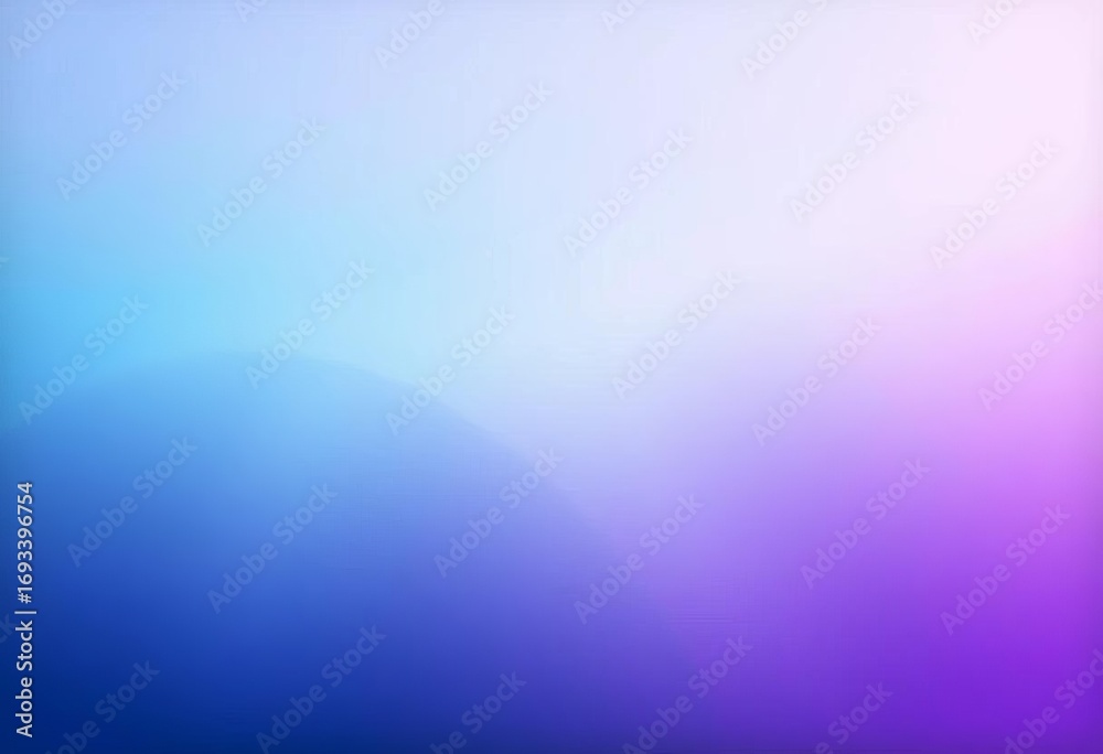 Fototapeta premium Subtle turquoise to purple ombre, calming abstract art, abstract, fantasy