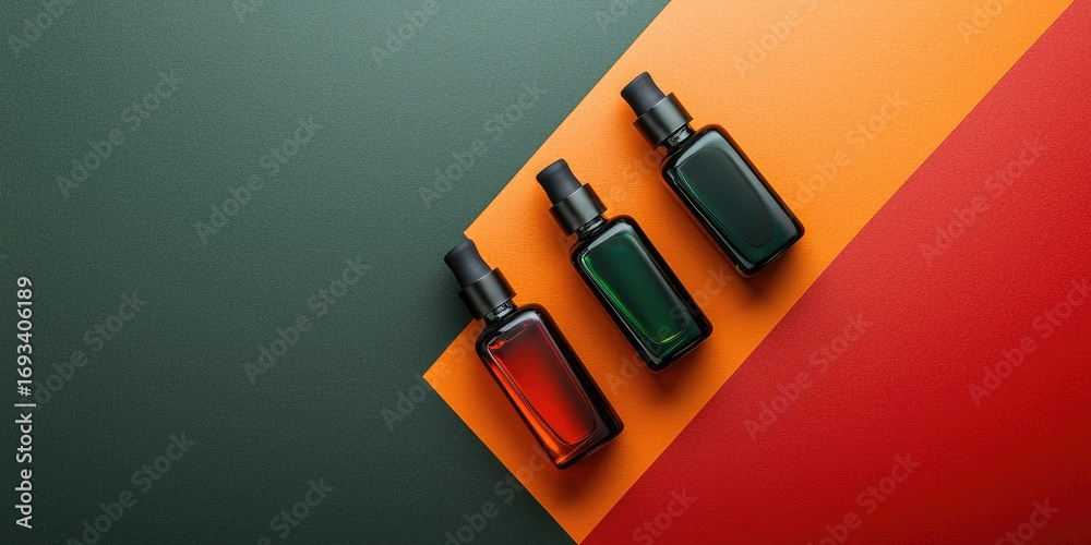 Obraz premium red and green