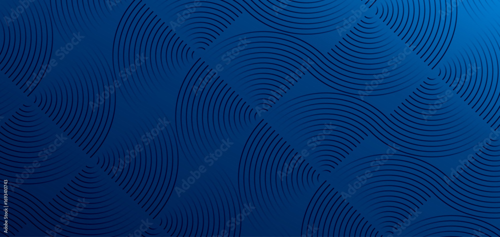 Fototapeta premium 曲線で構成したベクター背景素材