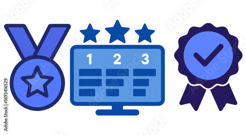 Achieve top rankings and celebrate success with medals, leaderboards, and awards