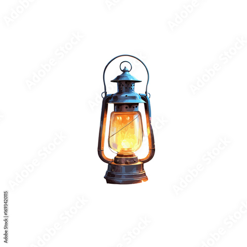old oil lamp , lantern lamp