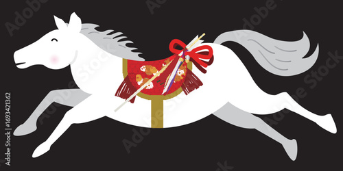 午　年賀状　干支　アイコン