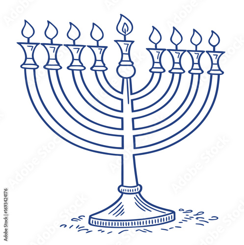 hanukkah menorah