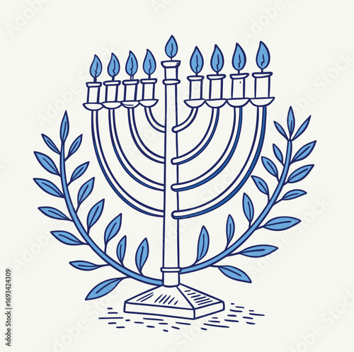 hanukkah menorah