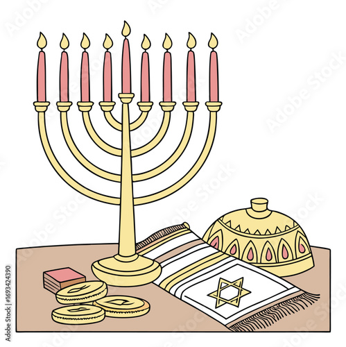 hanukkah menorah