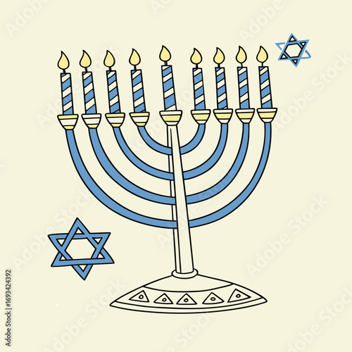hanukkah menorah