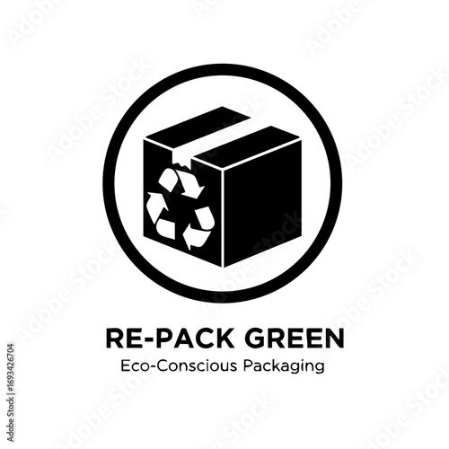 Recycle Symbol Box: Eco-Friendly Packaging Concept
