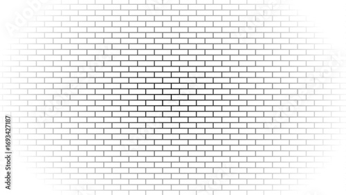 White brick background texture. gray brick pattern and white background wall brick. Brick wall texture for interior or exterior design. 