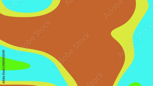 Abstract wavy patterns in vibrant colors creating a dynamic visual experience