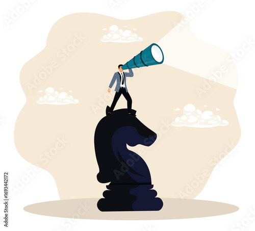 Professional entrepreneurs see business challenges and plan strategies.
