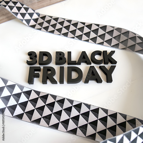 BLACK FRIDAY written on strip
