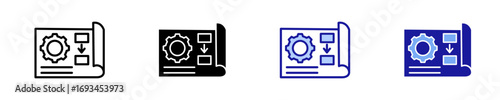 Project  Icon Set Multiple Style Collection

