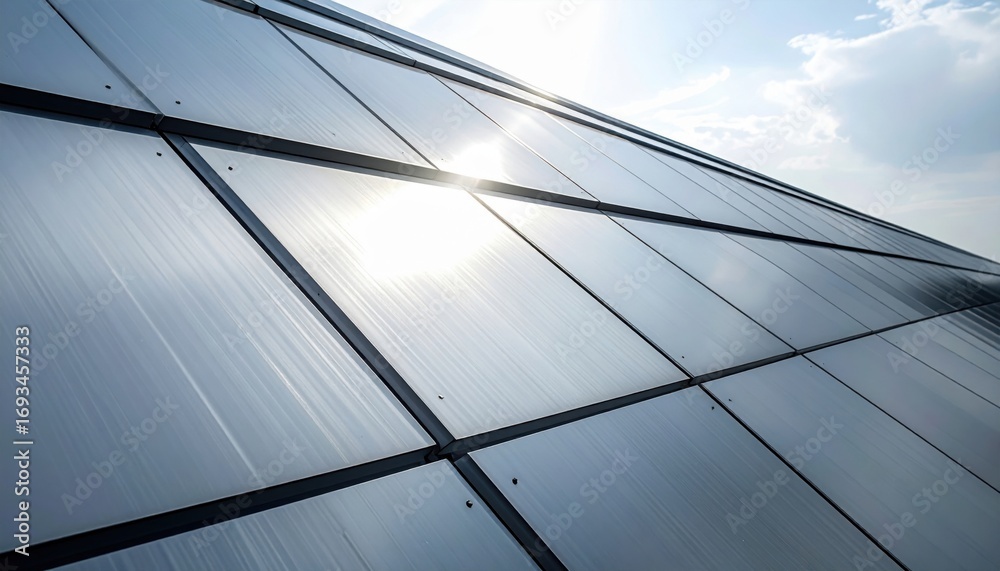 custom made wallpaper toronto digitalAluminum cladding sheets subtle seams neutral wallpaper background representing modern architecture detail suitable for minimal industrial design