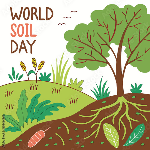 World Soil Day Illustration