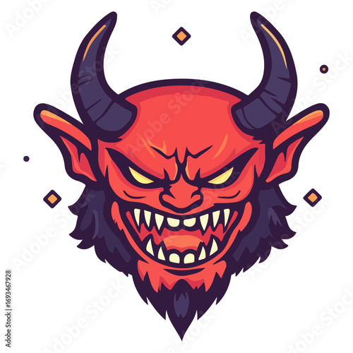 devil, costume, halloween, festival, vector, transparent background, demon, icon, evil, monster, horror, isolated, satan