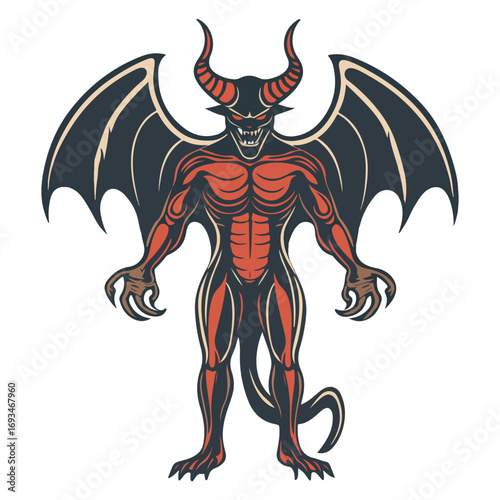 devil, costume, halloween, festival, vector, transparent background, demon, icon, evil, monster, horror, isolated, satan