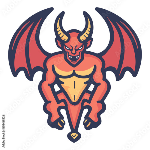 devil, costume, halloween, festival, vector, transparent background, demon, icon, evil, monster, horror, isolated, satan
